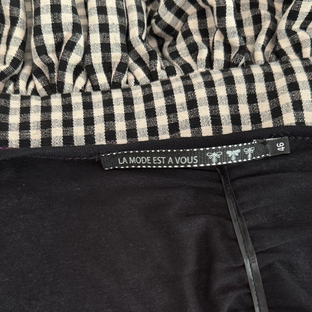 Rare LA MODE EST A VOUS Lagenlook Dress Size EU 46 Retro IndieSleeze Vintage - Picture 10 of 14
